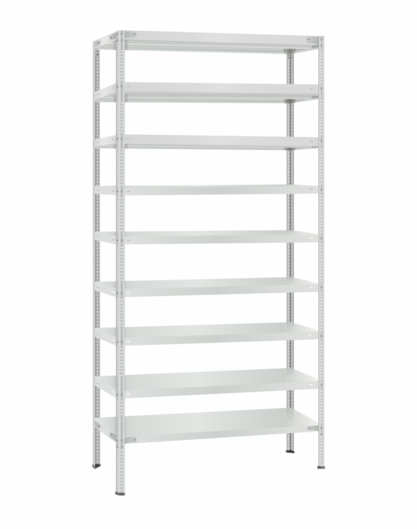 Стеллаж металлический Титан МС-500 3000х1000х400 9 полок